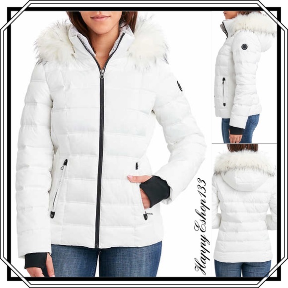Nautica Jackets & Coats Nautica Womens Puffer Jacket Zip Off Hood